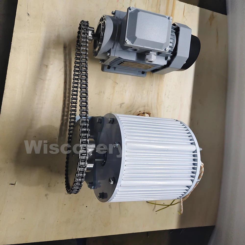 10KW 20KW 500RPM Permanent Magnet Wind Turbine Generator 48V 96V 120V 220V Low RPM Free Generator Alternative Energy