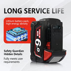 FOR Milwaukee M18 Battery Power Tool Battery 18V 3-6Ah Lithium Rechargeable Battery 48-11-2460 48-11-2412