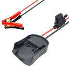 Car Emergency Power DIY Adapter Automotive 30A Fuse Igniter Jump Starter for Makita for Milwaukee for Dewalt 18V Li-ion  Battery