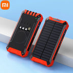 XIAOMI Solar Power Bank Wireless 200000mAh Large Capacity Fast Charging External Battery Outdoor Survival Emergency Equipment