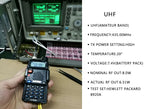 1/2PCS Baofeng UV 5R 5W 8W Walkie Talkie Ham CB Radio Long Range Dual Band VHF UHF FM Transceiver Two Way Radio UV5R K5 Plus