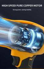 Dewalt 30000RPM Brushless  Air Blower Cordless Turbo Fan Handheld Violent Fan Dryer 20V Rechargeable Dust Blowing Tool