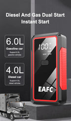 Car Jump Starter 2000A Power Bank Portable Car Battery Charger for 12V Auto Starting Device Petrol Diesel Emergency Booster