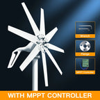 1000w Wind Turbine Generator 12V 24V 48V DC 220v AC Home System Free Green Alternative Energy Solar Panels Home Energy Solutions