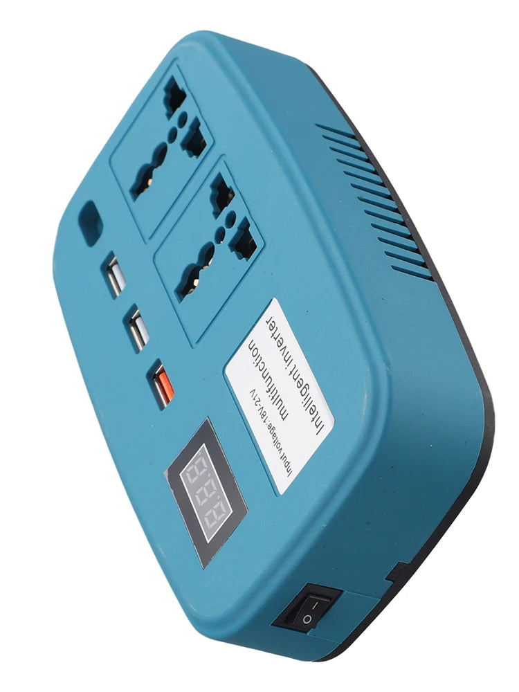 Lithium Battery Inverter DC18V/21V Direct Current Into 180V-220V Alternating Current Smart Charging Technology Battery Converts