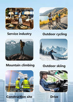 TIDRADIO TD-M15 Global signal POC Radio with 1 Year Sim Card Walkie Talkie Long Range 4G 5000 Miles for Hiking and Camping