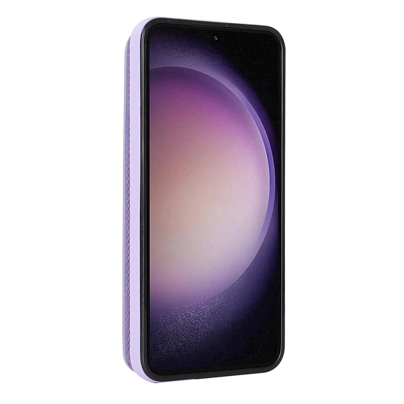 Wallet Small Fragrance Card Insert Leather Case For Samsung Galaxy A71 A56 A55 A54 A53 A52 A51 A36 A35 A26 A17 A16 A15 A14 A13