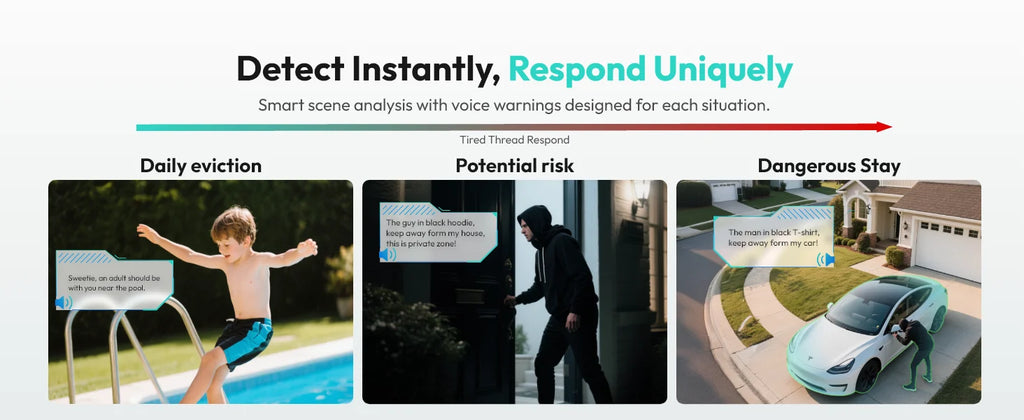 Botslab 4K wifi security cameras Color Night Vision Solar WiFi  home surveillance cameras 360° PT AI Recognition AutoFocus