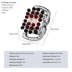 42-Heads Fascia Gun High-Frequency Vibration Body Massage Gun Back and Waist Massager Neck Shoulder Massager Muscle masajeador