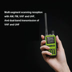 BAOFENG New Walkie Talkie 2PCS 5R Mini 5W Radio walkier talkie BT Dual PTT Transmission AM Aviation Reception Mini Case Radio