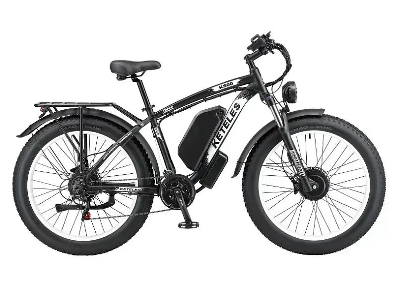 KETELES K800 adult Mountain Electric Bicycle 2000W motor 48v23ah Battery Electric Bike 26 inch fat tire Mountain off-road ebike