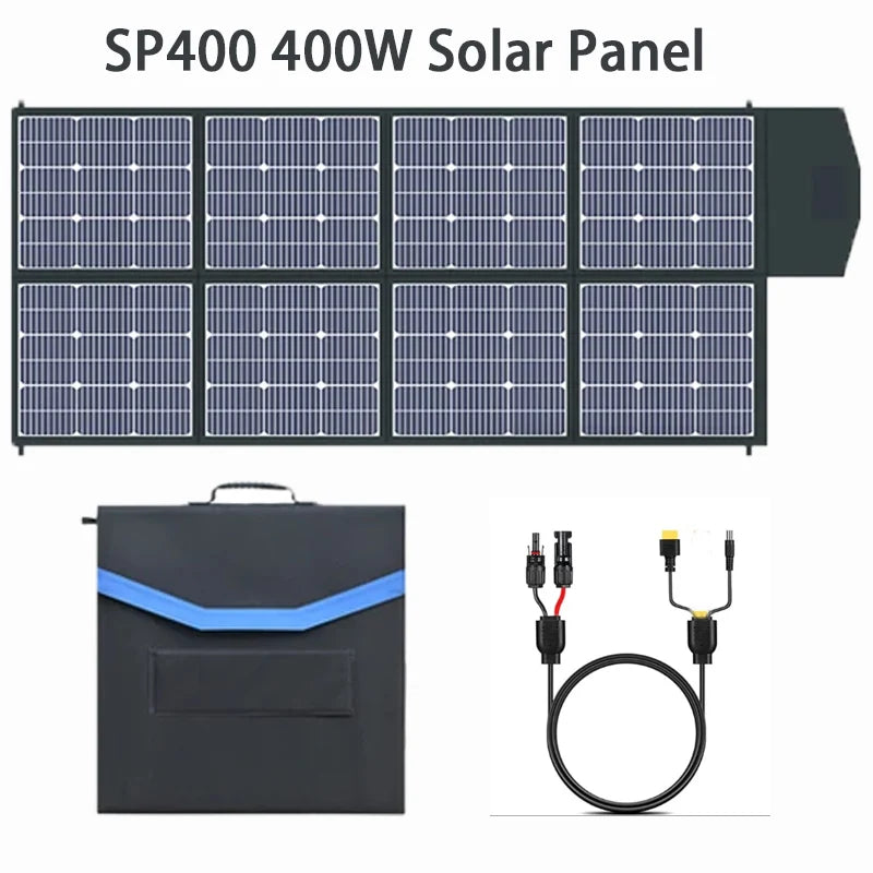 Ctolity generador de energía portatil XP1000 1800W Portable Power Station, 200W Solar Panel Opitional, Foldable Solar Generator
