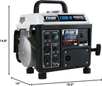 1,200W Carrying Handle, PG1202SA Gas-Powered Portable Generator, 1200W, Black/White