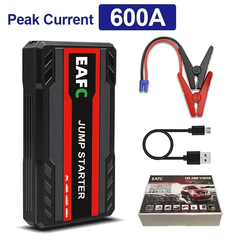 2000A Car Jump Starter Power Bank 12V Output Portable Emergency Start-up Charger 1200A for Cars Booster Battery Starting Device