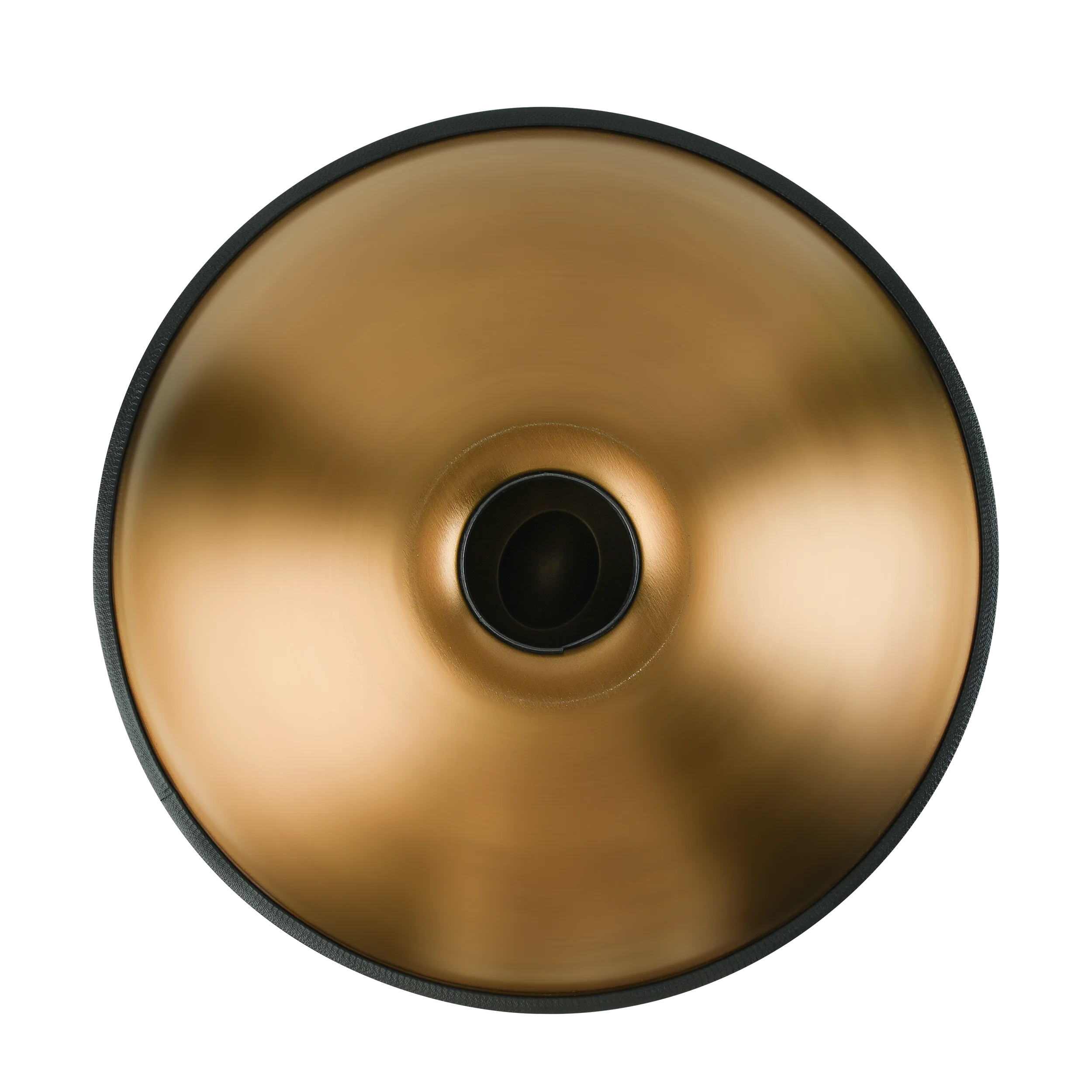 Handpan Drum in D Minor Kurd 9 10 12 Notes 440Hz 22 Inches Steel Hand Drum with Edge Woven Rattan for Professional Performance