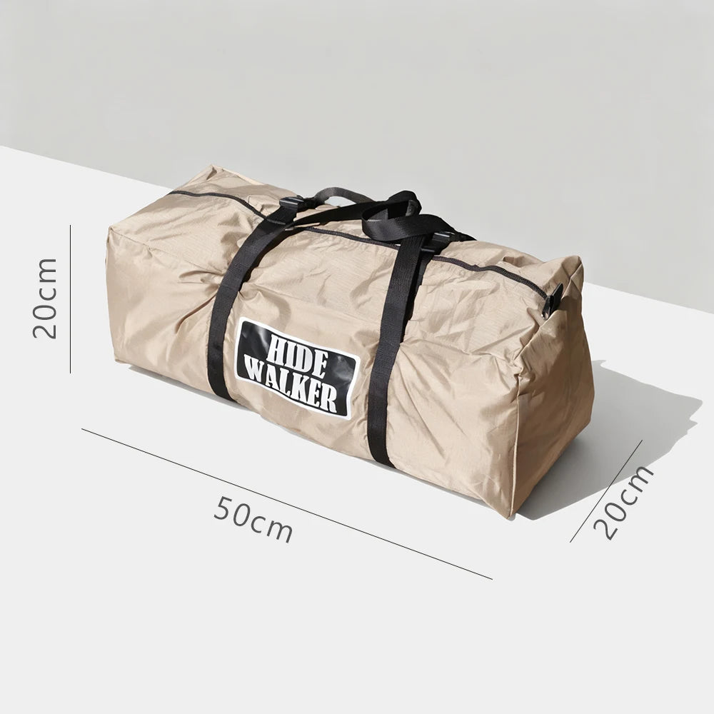 Flame Retardant Firewood Stove Tent 2 Persons Winter Lightweight Pyramid Hot Tent Large Outdoor Camping Waterproof Tipi Tent