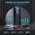 Car Air Compressor Super Fast Electric Tyre Inflator Pump With LED Lamp For Motorcycle Bicycle Tire Portable Inflatable Pump