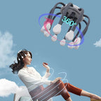 Octopus Claw Eight Claw Massager USB Charging Therapeutic Scratch Pad Electric Head Massager Therapeutic Electric Scalp Massager