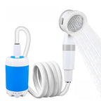 Portable Rechargeable Outdoor Shower Handheld Compact Design Gentle Flow for Car Washing Gardening Bathing Camping Travel