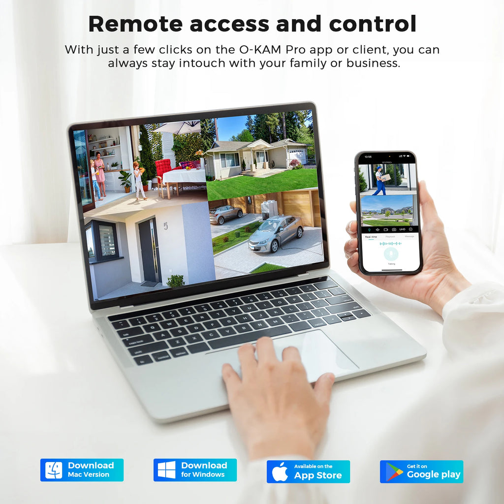 20MP Outdoors Wifi Camera 10K HD Three Lens Security 5G PTZ IP Camera 10X Digital Zoom Lens Human AI Auto Detect Tracking Camera