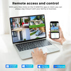 20MP Outdoors Wifi Camera 10K HD Three Lens Security 5G PTZ IP Camera 10X Digital Zoom Lens Human AI Auto Detect Tracking Camera