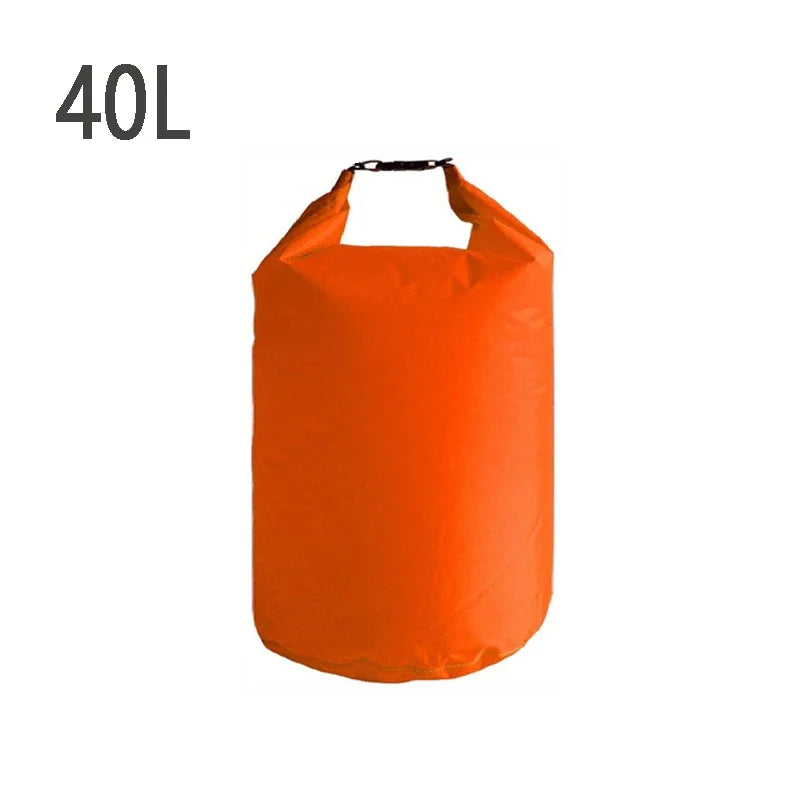8L/25L/40L/70L/75L Waterproof Dry Bag Ultra Lightweight Airtight Bags Roll Top Drybags for Camping Kayaking Swimming Rafting