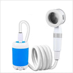 Portable Rechargeable Outdoor Shower Handheld Compact Design Gentle Flow for Car Washing Gardening Bathing Camping Travel