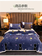 Soft Fluffy Warm Winter Blanket Thicken Lamb's Wool Autumn Warmth Blankets for Bed Milk Velvet Comfortable Sofa Blanket Throw