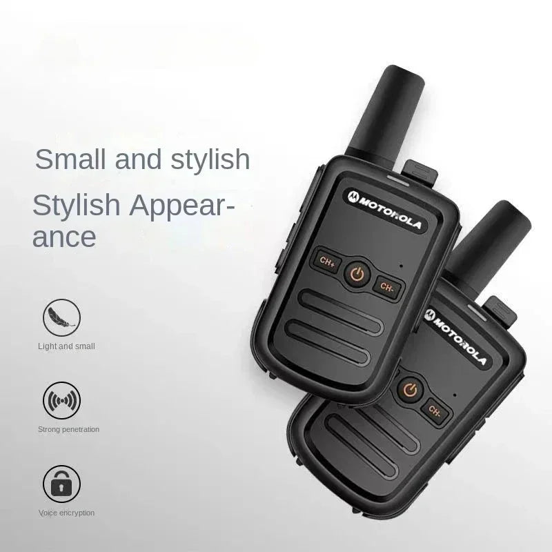 PT858 Portable Walkie Talkie Long Range 16 channels Two-Way Radio Communicator For Hiking Camping Travelling  ham radio