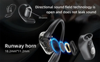 2025 New Open Ear OWS Earphones Bluetooth 5.4 Wireless Headphones HiFi Sound Headset Touch Control TWS Earbuds 10 Hours Playback