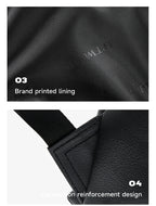 Septwolves Fashion Design Printed Leather Backpack Man Large Flip Cover Business Print Travel Laptop Bags Big Monogram Bagpack