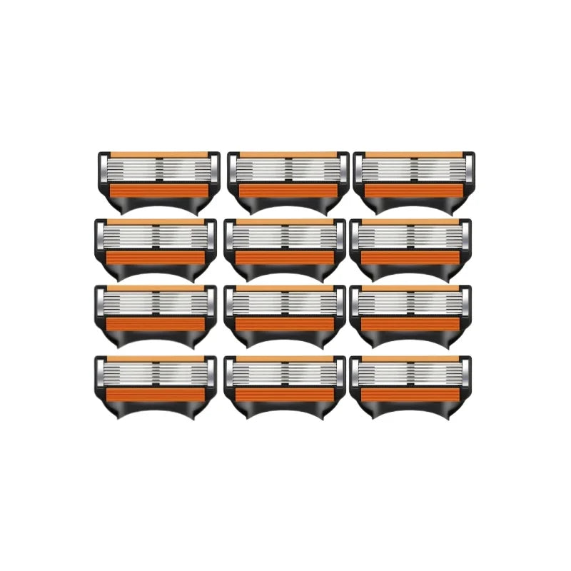 6-layer safety razor stainless steel progressive blade easy to shave men's shaving and women's hair removal shaving tools