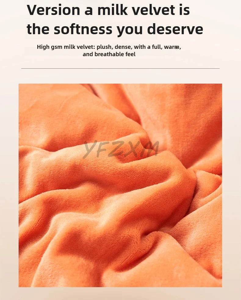 Super Soft Imitation Lambswool Blanket Autumn Winter Double Queen Blankets High Quality Comfortable Milk Fleece Sofa Blanket