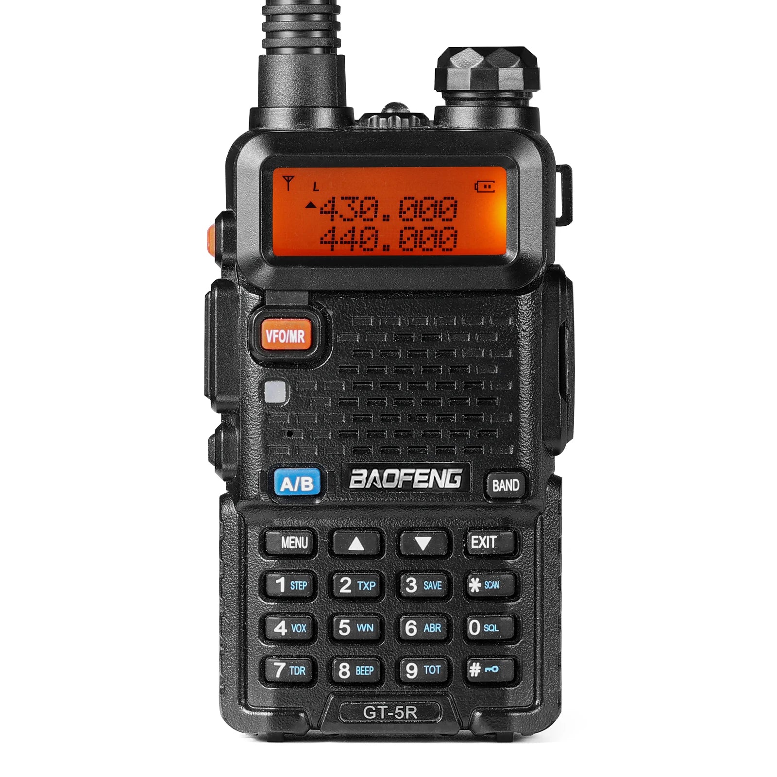 Baofeng GT-5R Handheld Ham radio, Walkie Talkies for Adults, FCC Compliant, Black