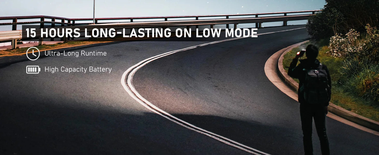 Sofirn SC28 Powerful Light Tactical XHP50B HD Rechargeable Flashlight 2800 Lumens Lantern EDC Torch IPX8 for Hunting Fishing