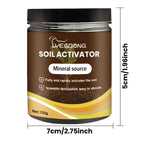 Soil Activator 120g Organic Mineral Compound Plant Growth Nutrient Root Booster Fertilizer for Gardening Lawn Flower Care