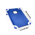 Portable Cornhole Board Set with 6 Bags Outdoor Toss Game Set for Kids Adults Family Outdoor Yard Toss Game Sports Entertainment
