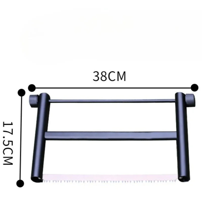 Portable Detachable Folding Saw Aluminum Alloy Professional Carpenter Saw Outdoor Camping Garden Horticulture Household Tools