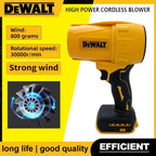 Dewalt 30000RPM Brushless  Air Blower Cordless Turbo Fan Handheld Violent Fan Dryer 20V Rechargeable Dust Blowing Tool
