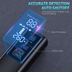 Car Air Compressor Super Fast Electric Tyre Inflator Pump With LED Lamp For Motorcycle Bicycle Tire Portable Inflatable Pump