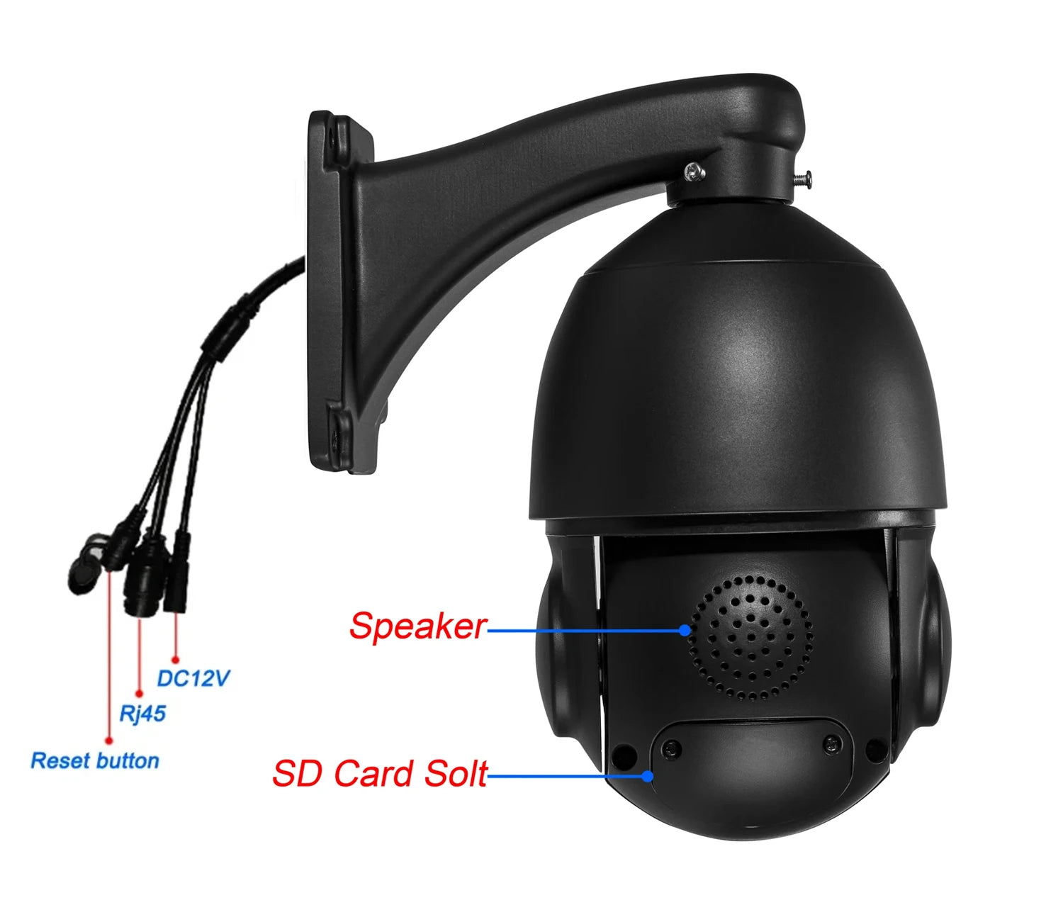 Max.512G Laser Infrared Metal Auto Tracking Cruise 8MP 4K 90X Optical Zoom 360° Audio POE PTZ Speed Dome Surveillance IP Camera