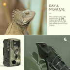 PR1000 Hunting Trail Camera 36MP  Night Vision Wildlife Camera With Motion Activated Outdoor Trail Cam Trigger Wildlife Scouting