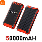 XIAOMI Solar Power Bank Wireless 200000mAh Large Capacity Fast Charging External Battery Outdoor Survival Emergency Equipment