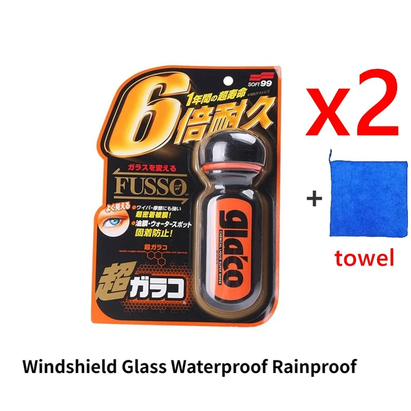 100ml Soft99 Car Windshield Oil Film Removal Rain Repellent JDM Ultra Glaco Car Glass Antirain Coating Anti-rain for Car Glass