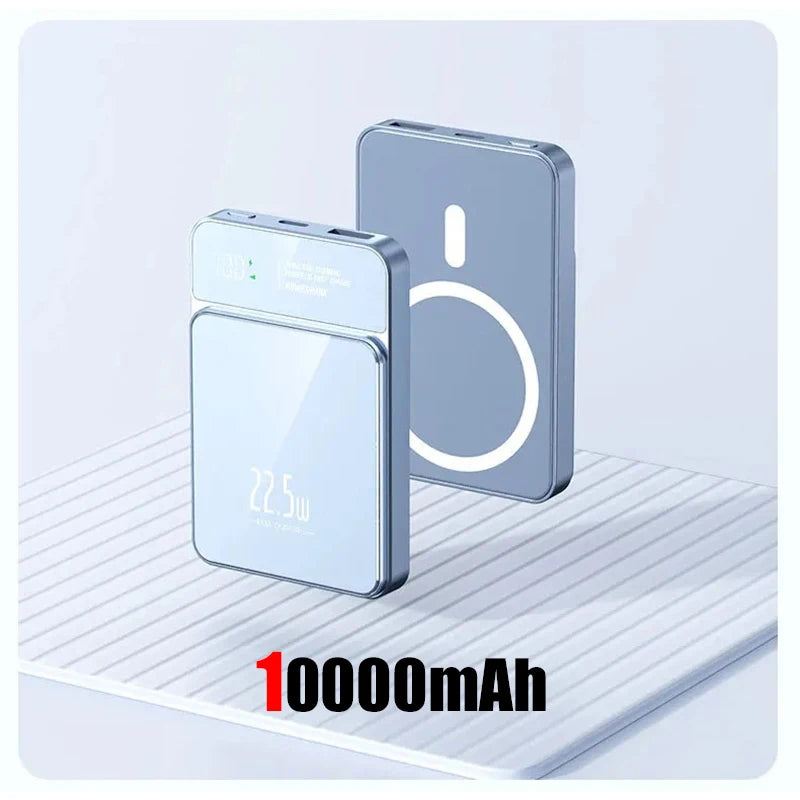 100000mAh Xiaomi Portable Magnetic Wireless Charging Mobile Power Support 22.5W Two-Way Fast Charging