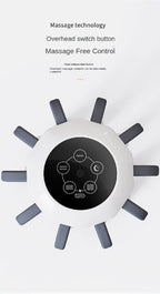 Octopus Claw Eight Claw Massager USB Charging Therapeutic Scratch Pad Electric Head Massager Therapeutic Electric Scalp Massager