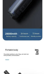 Motolola 2Pcs Mini Walkie Talkie Portable Two-Way Radio UHF Transceiver Set Walkie-talkies Radio Walkie Talkie Long Range COD