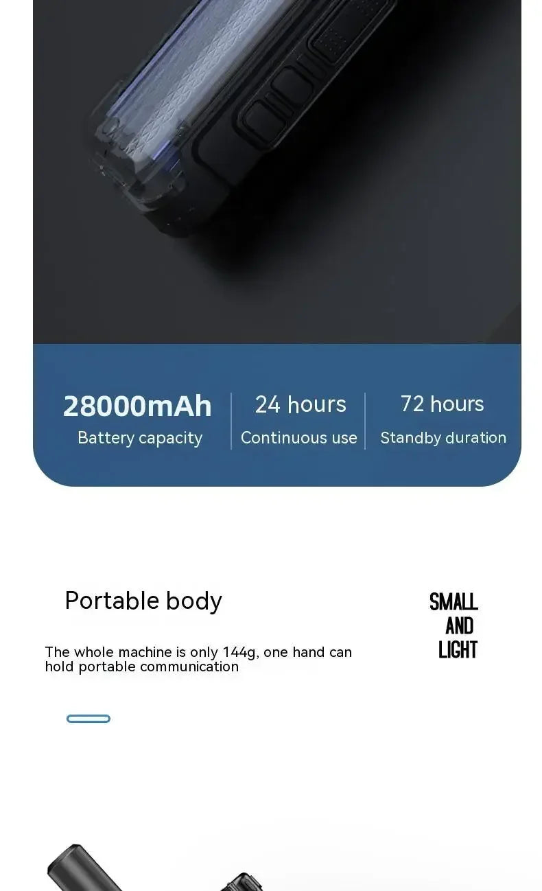 Motolola 2Pcs Mini Walkie Talkie Portable Two-Way Radio UHF Transceiver Set Walkie-talkies Radio Walkie Talkie Long Range COD