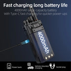 KSUT ZL65 Android 9.0 POC 4G LTE Wifi Radio Blue-tooth Two Way Radio Unlimited Distance Long Range Walkie Talkie