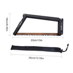 Folding Saw with Storage Bag Multifunctional Handsaw Aluminum Alloy Camping Foldable Hand Saw Outdoor Hiking Survival Tools